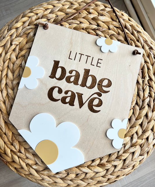 Little Babe Cave Door Hanger